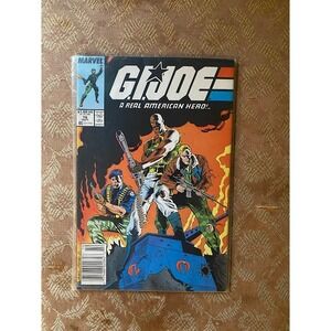 Marvel GI Joe A Real American Hero 76 Sept 1988 Comic Book Roadblock‎ Falcon